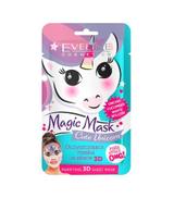 Eveline Magic Mask Cute Unicorn Oczyszczająca maska w płacie 3D, 1 sztuka