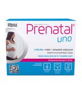 PRENATAL UNO składniki odżywcze dla ciężarnych, kapsułki, 30 sztuk