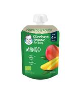 Gerber Organic Deserek w tubce Mango po 4. miesiącu, 80 g, cena, opinie, skład