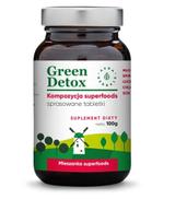 AURA HERBALS Green Detox w tabletkach - 100 g - błonnik, antyoksydanty - cena, wskazania, opinie