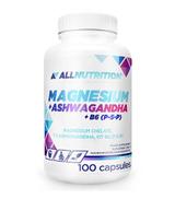 Allnutrition Magnesium + Ashwagandha + B6 (P-5-P), 100 kapsułek