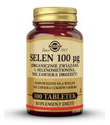 Solgar Selen 100 mcg - 100 tabletek