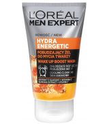 L'Oreal Men Expert Hydra Energetic Pobudzający żel do mycia twarzy - 100 ml Do suchej skóry - cena, opinie, właściwości