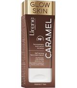 Lirene Perfect Tan Samoopalający Krem-Serum do twarzy Caramel, 50 ml