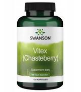 SWANSON Vitex (Chasteberry) 400mg - 120 kapsułek, cena, opinie, stosowanie