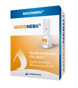 NEBU MUCO Roztwór do inhalacji 7% NaCl - 30 x 5 ml - usuwanie wydzieliny - cena, opinie, wskazania