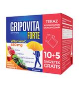 GRIPOVITA FORTE - 15 sasz. - przeziębienie - cena, opinie, właściwości