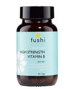 Fushi Whole Food High Strength Vitamin B Complex - 60 kaps. Na układ nerwowy - cena, opinie, stosowanie