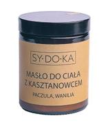 Sydoka Masło do ciała z kasztanowcem - Paczula, wanilia, 180 ml