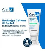 CeraVe Oil Control Żel-krem nawilżający dla skóry mieszanej i tłustej, 52 ml