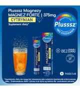 Plusssz Magnez Forte Cytrynian 375 mg, 24 tabl. mus., cena, opinie, właściwości