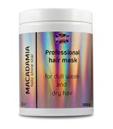 Ronney HoLo Shine Star Macadamia Mask Maska wzmacniająca do włosów suchych i osłabionych, 1000 ml