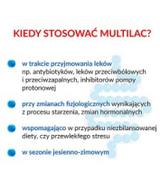 Multilac, synbiotyk (probiotyk + prebiotyk), , kapsułki, 20 sztuk