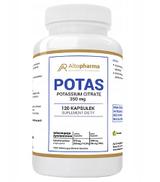 Altopharma Potas Potassium citrate 350 mg - 120 kaps. - cena, opinie, skład