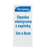 VISCOPLAST OPASKA ELASTYCZNA Z ZAPINKĄ 5 m x 8 cm - 1 szt.