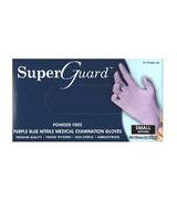 Super Guard Rękawice medyczne nitrylowe bezpudrowe S fioletowo-niebieskie - 100 szt. - cena, opinie, wskazania