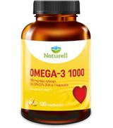 Naturell Omega-3 1000, kapsułki, 120 sztuk - ważny do 2025-05-01