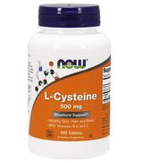 Now L-Cysteine 500 mg, 100 tabl., cena, opinie, składniki