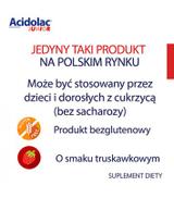 ACIDOLAC JUNIOR Misio tabletki o smaku truskawkowym, 20 tabletek