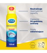 SCHOLL Dezodorant do stóp 3w1, ochrona przeciwgrzybicza, 150 ml