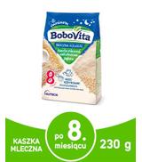 BOBOVITA SMACZNA KOLACJA Kaszka mleczna wielozbożowa jaglana, po 8 miesiącu - 230 g - cena, stosowanie, opinie