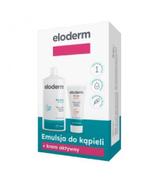 Eloderm Zestaw Emulsja do kąpieli, 400 ml + Krem aktywny, 75 ml