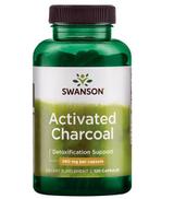 SWANSON Activated Charcoal 260  mg - 120 kapsułek