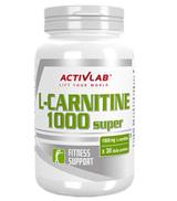 ActivLab L-Carnitine 1000 Super - 30 kaps. - cena, opinie, dawkowanie
