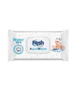 Fresh Baby Aqua Wipes Chusteczki wodne 99% wody, 60 sztuk