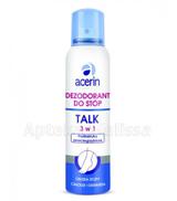 ACERIN TALK 3w1 Dezodorant do stóp o działaniu osuszającym i przeciwgrzybiczym,150 ml, cena, opinie, właściwości