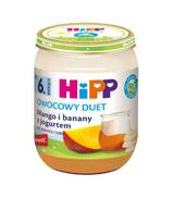 HiPP BIO od pokoleń, Mango i banany z jogurtem, po 6. m-cu, 160 g - ważny do 2025-10-31