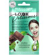 Eveline Look Delicious Wygładzająca bio maseczka + naturalny scrub mint & chocolate, 10 ml