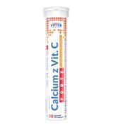 VITTER BLUE Calcium Forte z witaminą C - 20 tabl. mus. - cena, opinie, wskazania
