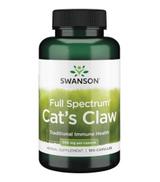 SWANSON Cat's Claw 500 mg - 100 kaps.