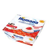 HUMANA MILK MINIS Deserek jogurtowy o smaku truskawkowym - 400 g