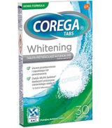COREGA TABS WHITENING Tabletki przywracające naturalną biel protez zębowych - 30 szt.- usuwa przebarwienia i przykry zapach - cena, sposób użycia