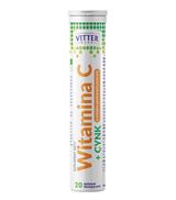 Vitter Blue Witamina C + cynk - 20 tabl. - cena, opinie, dawkowanie