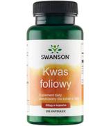 SWANSON Kwas foliowy - 250 kaps.