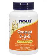 NOW FOODS Omega 3-6-9 - 100 kaps.