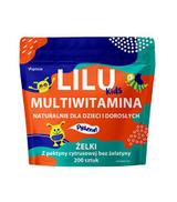 Lilu Kids Multiwitamina Żelki dla dzieci i dorosłych, 200 sztuk