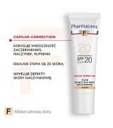 PHARMACERIS F Fluid kryjący dla skóry naczynkowej SPF20 20 nude - 30 ml