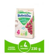 BOBOVITA Kaszka mleczno-ryżowa o smaku malinowym po 4. m-cu, 230 g