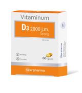 VITAMINUM D3 2000 j.m. STRONG - 60 kapsułek