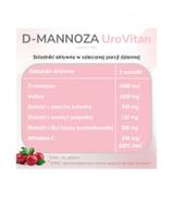 Domowa Apteczka, D-Mannoza UroVitan, proszek, 12 saszetek