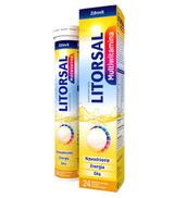 Zdrovit Litorsal Multiwitamina o smaku ananas-mango, 24 tabletki musujące