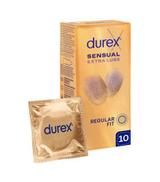 Durex Sensual Extra Lubricated, 10 sztuk