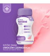 Nutridrink Protein, rześki smak czerwonych owoców, 4 x 125 ml