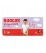 Huggies Ultra Comfort 5 Pieluchy 12-22 kg, 58 sztuk