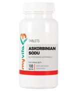 MyVita Askorbinian sodu, buforowana witamina C, 100 tabletek