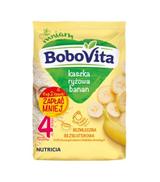 BoboVita Kaszka ryżowa banan, po 4 miesiącu - 2 x 180 g - cena, opinie, właściwości